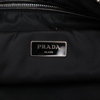 Prada 2-Way Shoulder Bag/Handbag 1Bg959 Navy/Black Nylon/Leather