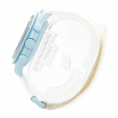 Swatch X Omega Mission Touranos So33L100 Blue Dial