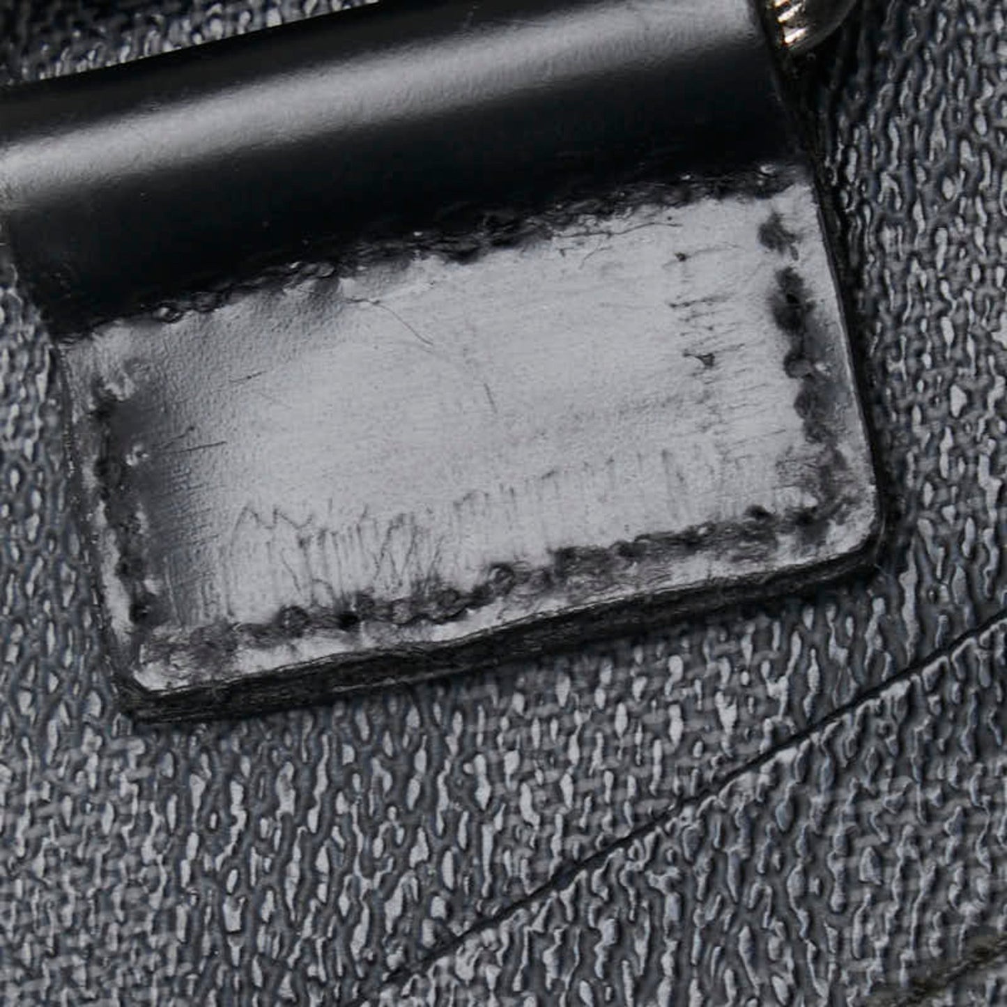 Louis Vuitton Damier Graphite Umbrella Body Bag Waist N41289 Black Grey Pvc Leather