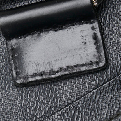 Louis Vuitton Damier Graphite Umbrella Body Bag Waist N41289 Black Grey Pvc Leather