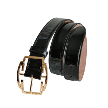 Dolce & Gabbana Women'S Patent Leather Pin Buckle Belt