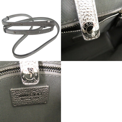 Jimmy Choo 2-Way Mini Pegasi Star Stud Handbag In Silver Leather