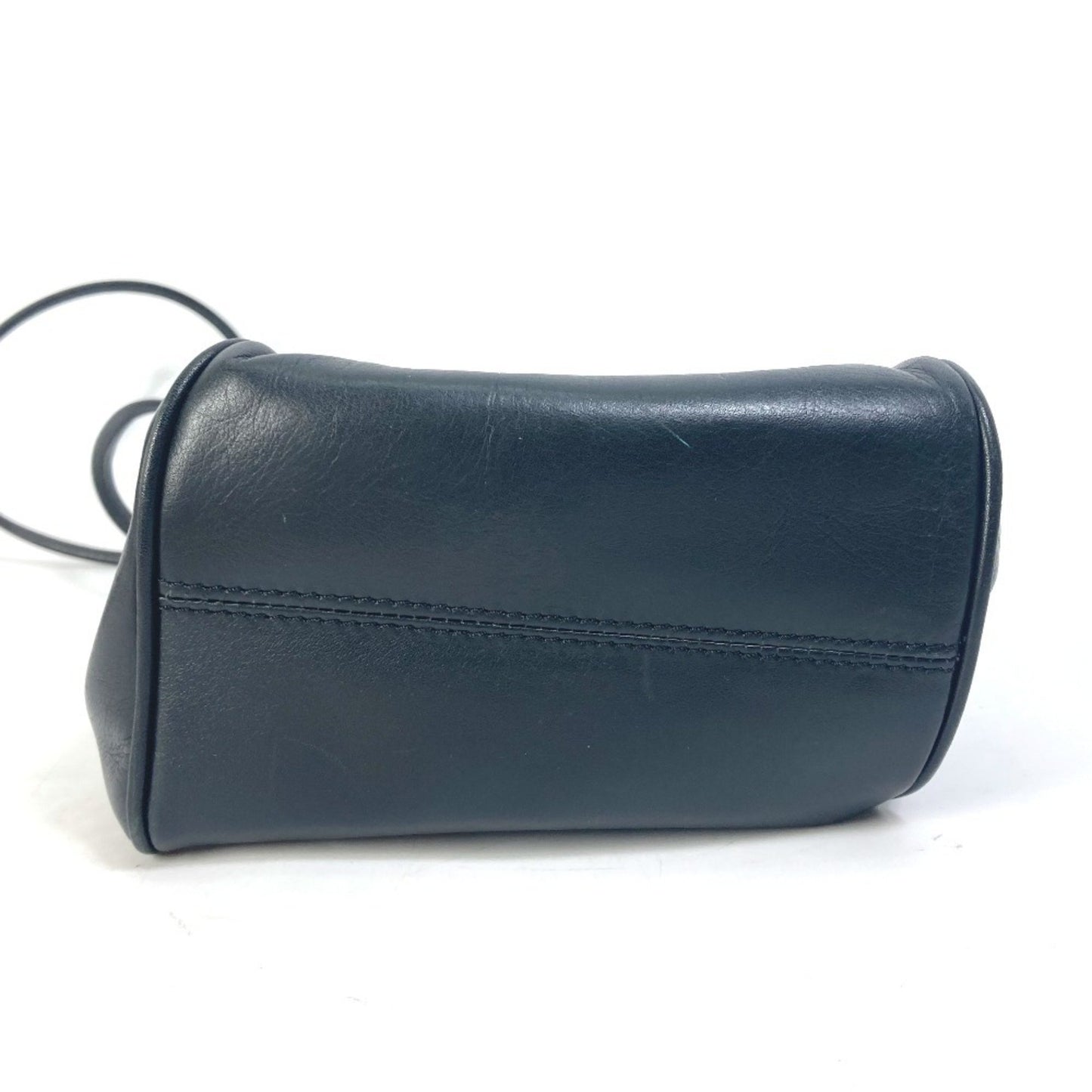 Christian Dior Dior Pochette Drawstring Vintage Shoulder Bag Leather