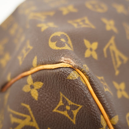 Louis Vuitton Monogram Keepall Bandouliere 50 Boston Bag M41416 Brown