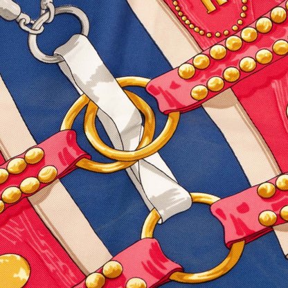 Hermes Herms Carr 90 Aux Champs Field Scarf