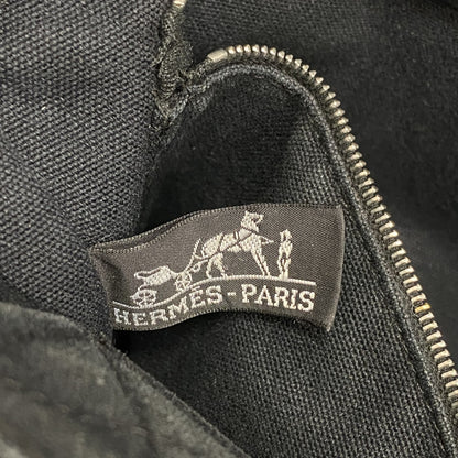 Hermes Tote Bag Foul To Pm Canvas Black