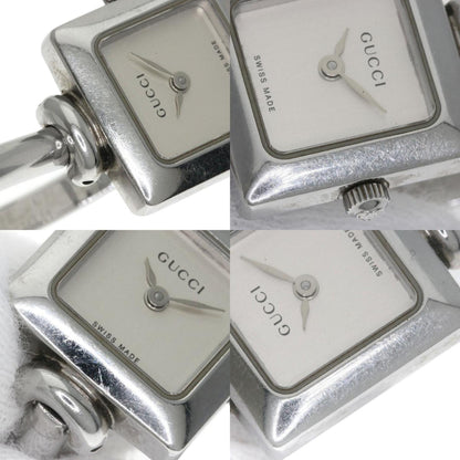 Gucci 1900L Square Face Watch Stainless Steel/Ss