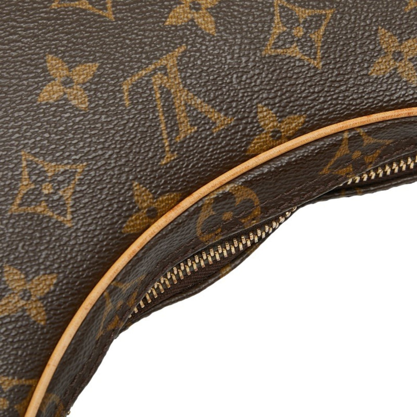 Louis Vuitton Monogram Pochette Croissant Pm Shoulder Bag M51510 Brown Leather