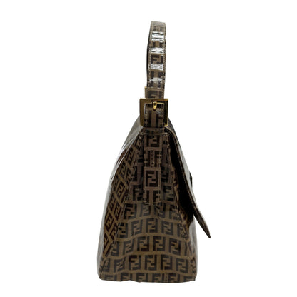Fendi Mamma Bucket Zucchino Patent 2262/26325/018 Shoulder Bag