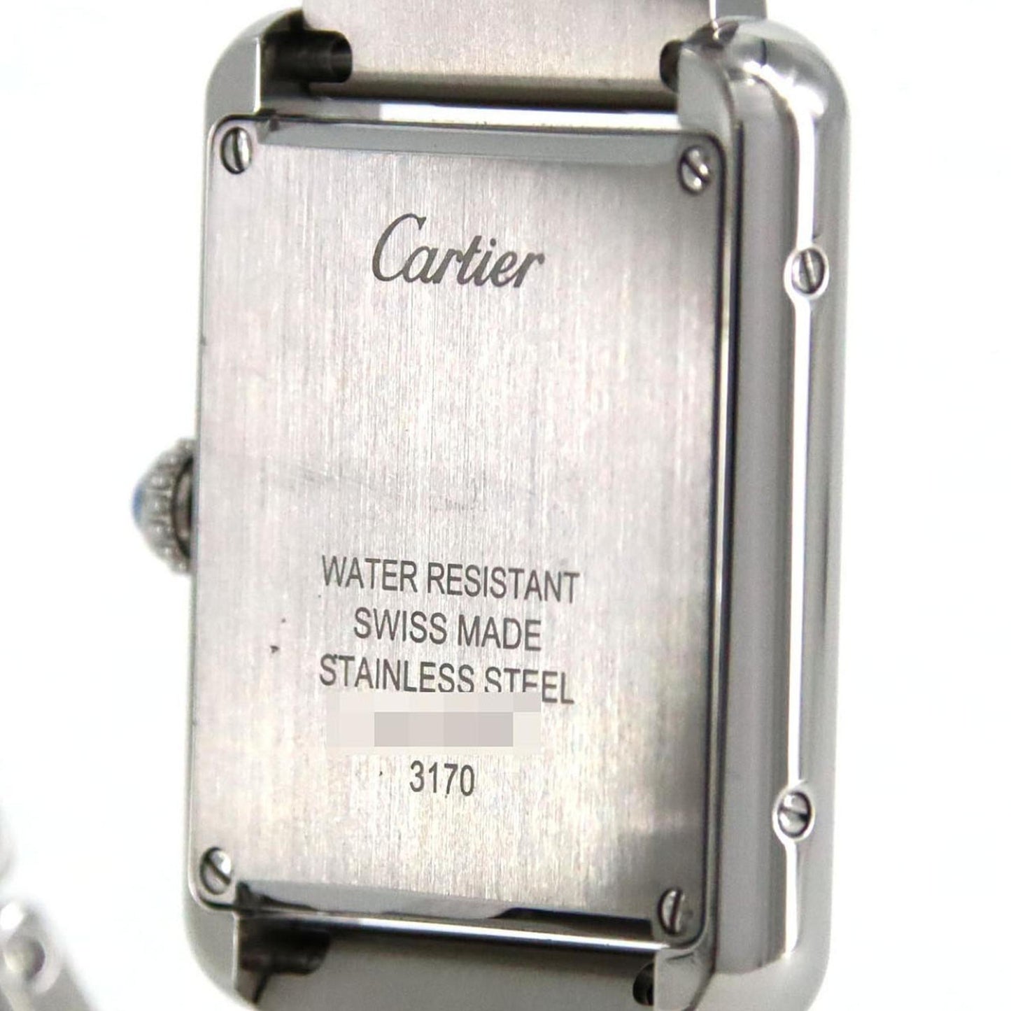 Cartier Tank Solo Sm W5200013 Stainless Steel Quartz Watch