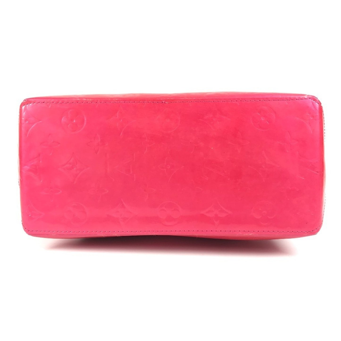 Louis Vuitton M91227 Monogram Vernis Reed Mm Handbag