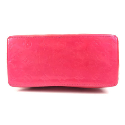 Louis Vuitton M91227 Monogram Vernis Reed Mm Handbag