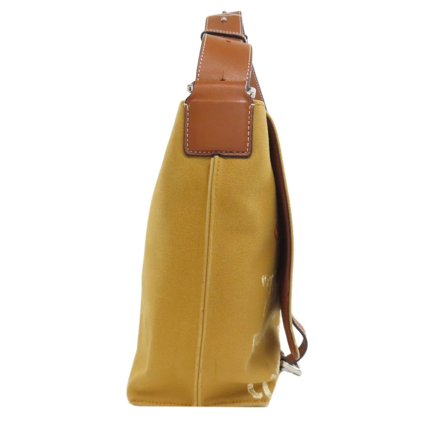 Loewe Messenger Bag Shoulder Canvas Calfskin