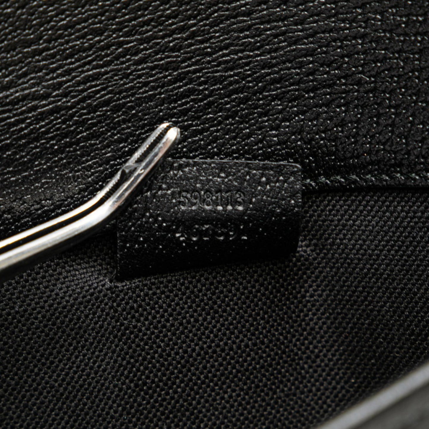 Gucci Gg Psychedelic Waist Bag/Body Bag 598113 Black/Multicolor Leather