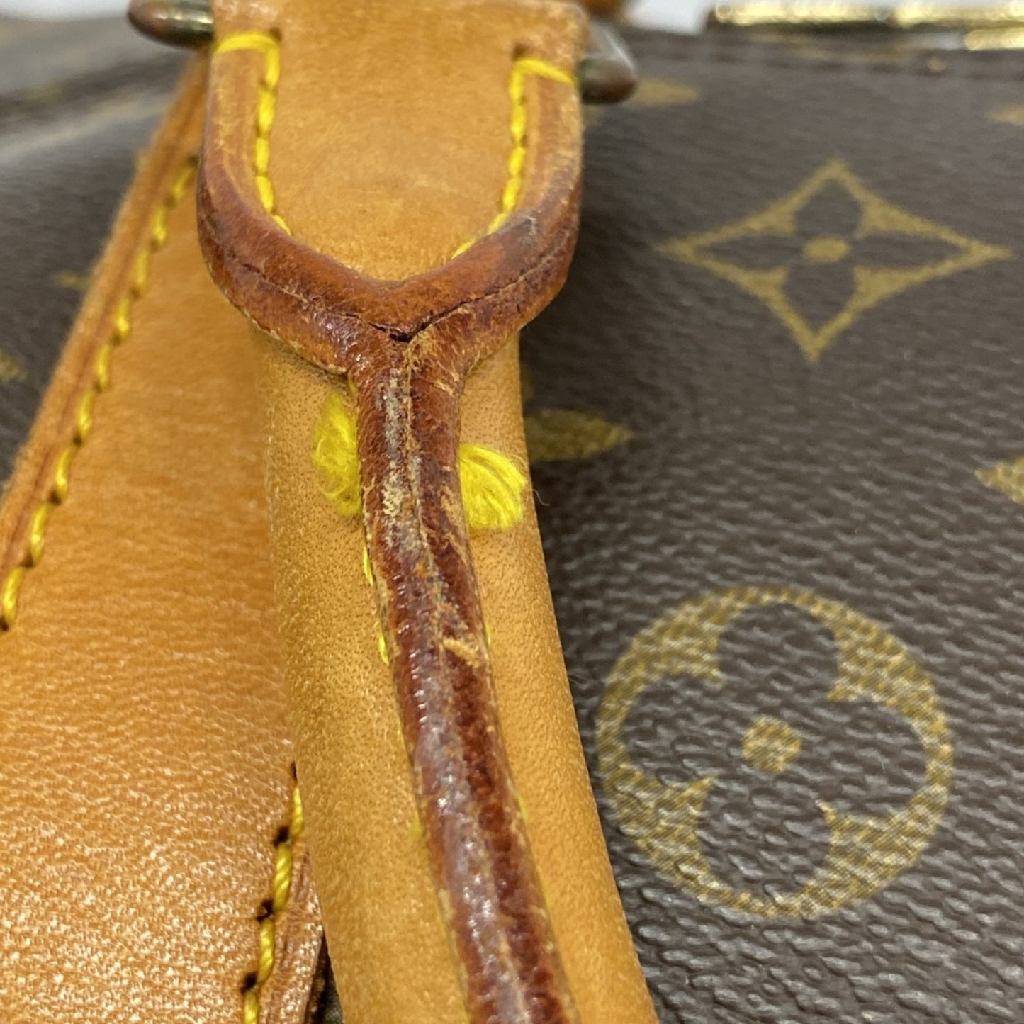 Louis Vuitton Monogram Keepall Bandouliere 60 Boston Bag M41412 Brown