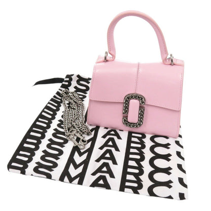 Marc Jacobs The Saint Mark Top Handle 2P3Hsc004H01 685 Bubblegum Pink 2Way Handbag 0315Marc