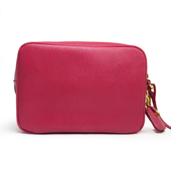 Prada Prada Triangle Saffiano Shoulder Bag