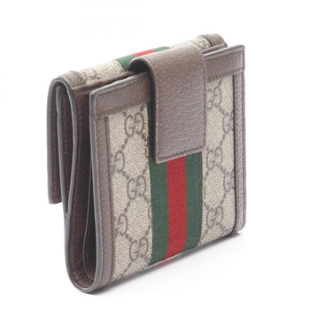 Gucci Ophidia Gg French Flap Wallet
