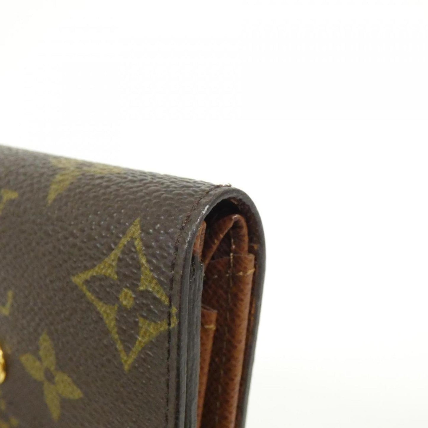 Louis Vuitton Monogram Porte-Monnaie Plat M61930 Wallet/Coin Case