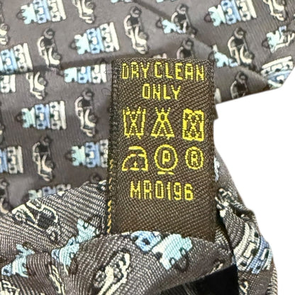 Louis Vuitton Louis Vuitton Car Bag With Small Pattern Silk Tie