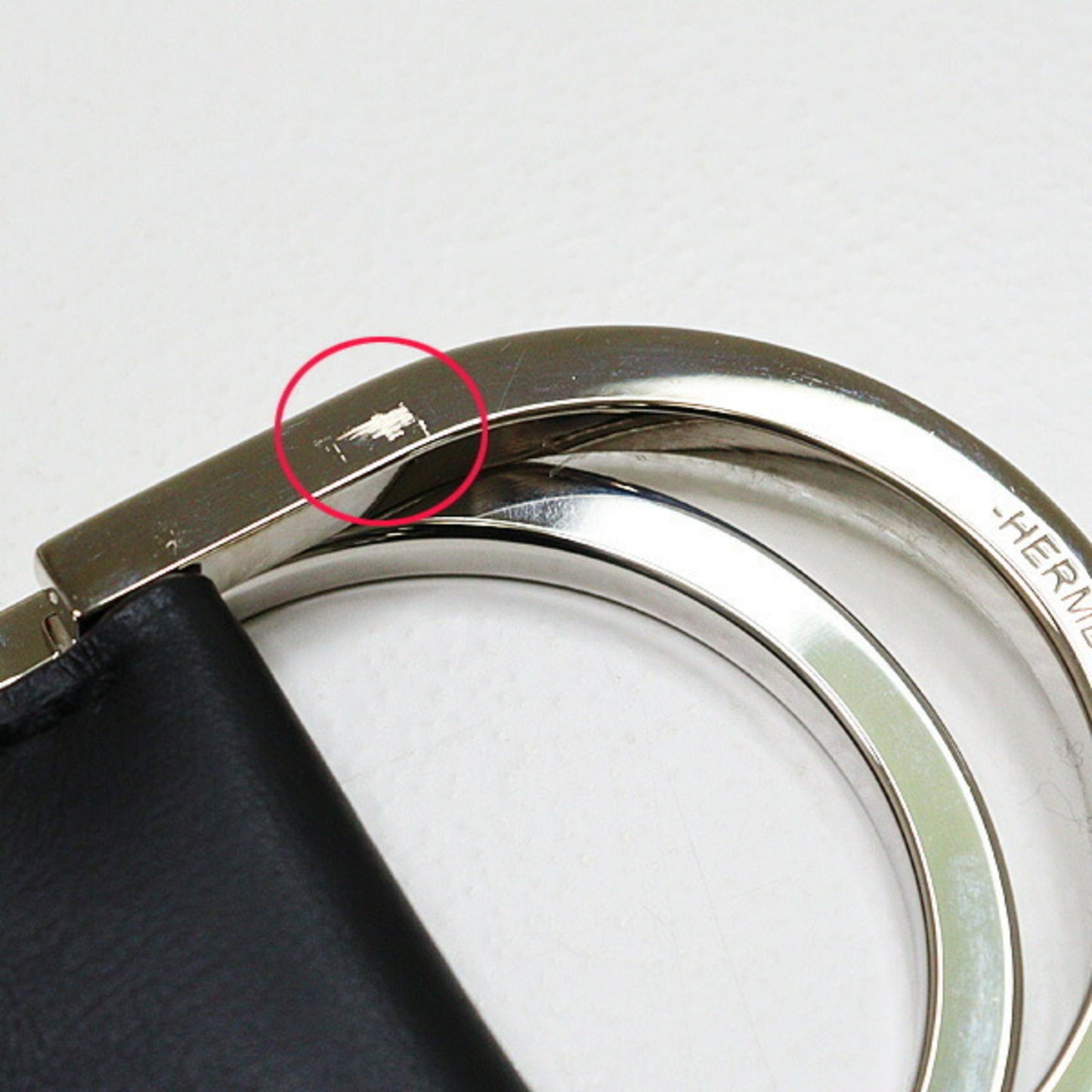 Hermes Herms Double D-Ring Canvas Belt