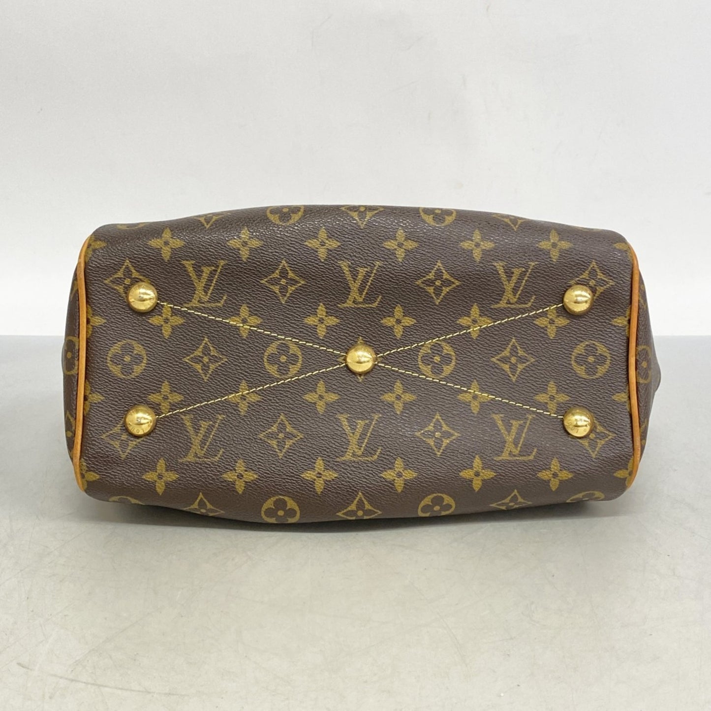 Louis Vuitton Monogram Tivoli Pm Handbag M40143 Brown