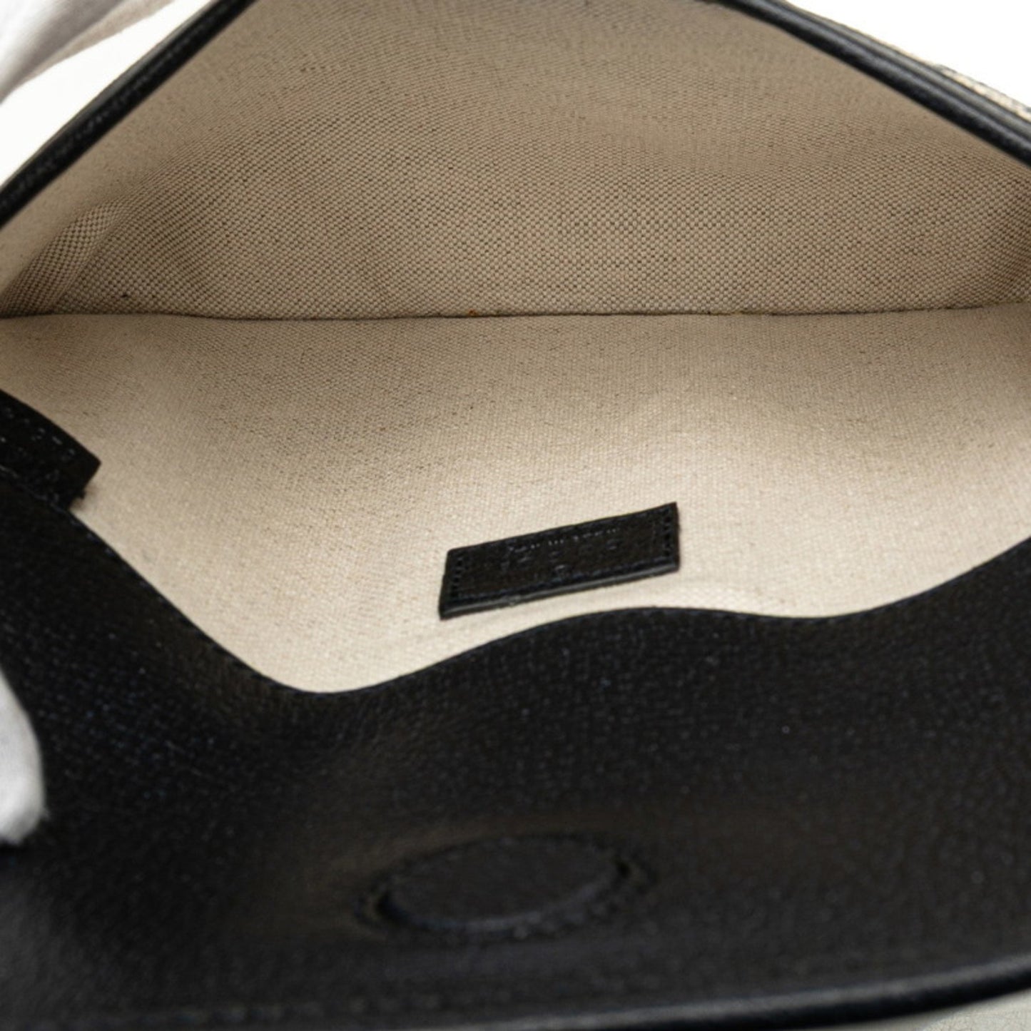 Gucci Gg Supreme Ophidia Waist Bag/Body Bag 674081 Beige Navy Leather