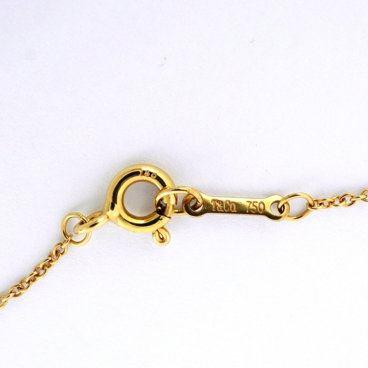 Tiffany Flower Necklace In 18Kyg Yellow Gold