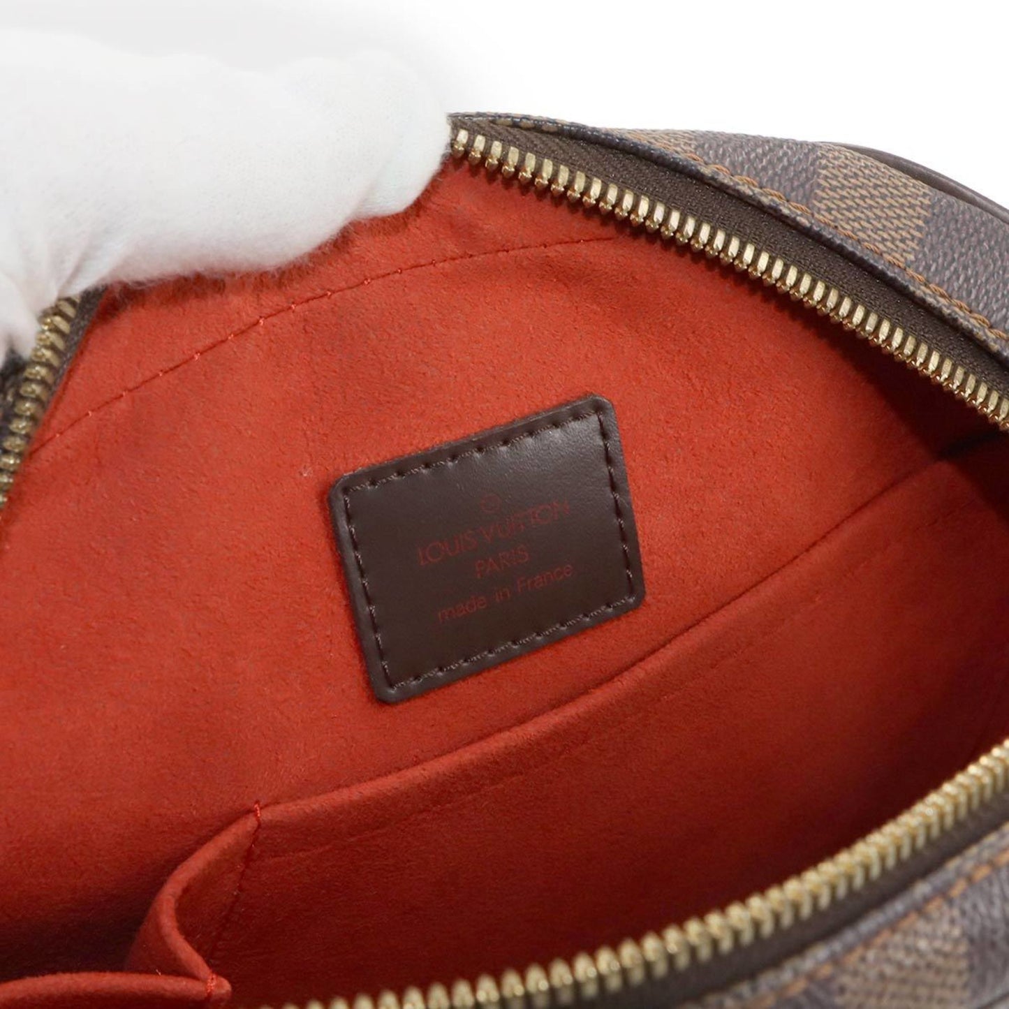 Louis Vuitton Damier Ipanema Gm Shoulder Bag In Ebene Brown