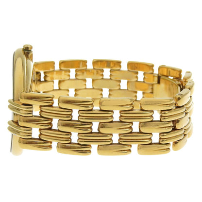 Dior Bagira Watch 47 152-2 Gold-Plated Quartz Analog Display Black Dial