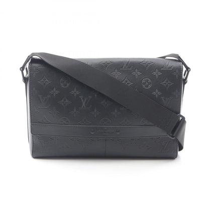 Louis Vuitton Sprinter Messenger Shoulder Bag In Monogram Shadow Leather
