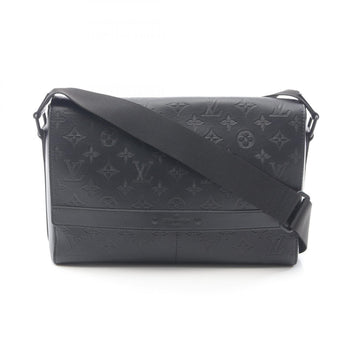 Louis Vuitton Sprinter Messenger Shoulder Bag In Monogram Shadow Leather