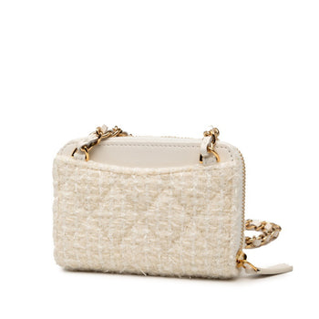 Chanel Coco Mark Ribbon Mini Chain Wallet