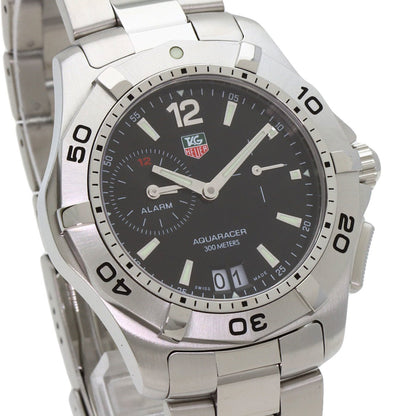 Tag Heuer Waf111Z Aquaracer Date Alarm Stainless Steel Watch