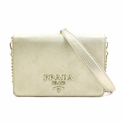 Prada Shoulder Bag With Chain Wallet