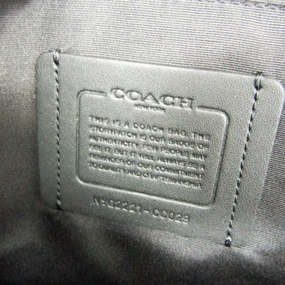 Coach Track Pack With Tartan Plaid Print Cc029 Men'S Leather