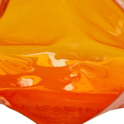 Herms Vinyl Kelly "Journey To Wonderland" Exhibition Handbag Tote Bag Orange