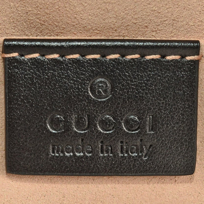 Gucci Gg Marmont Shoulder Bag Leather 448065 Black