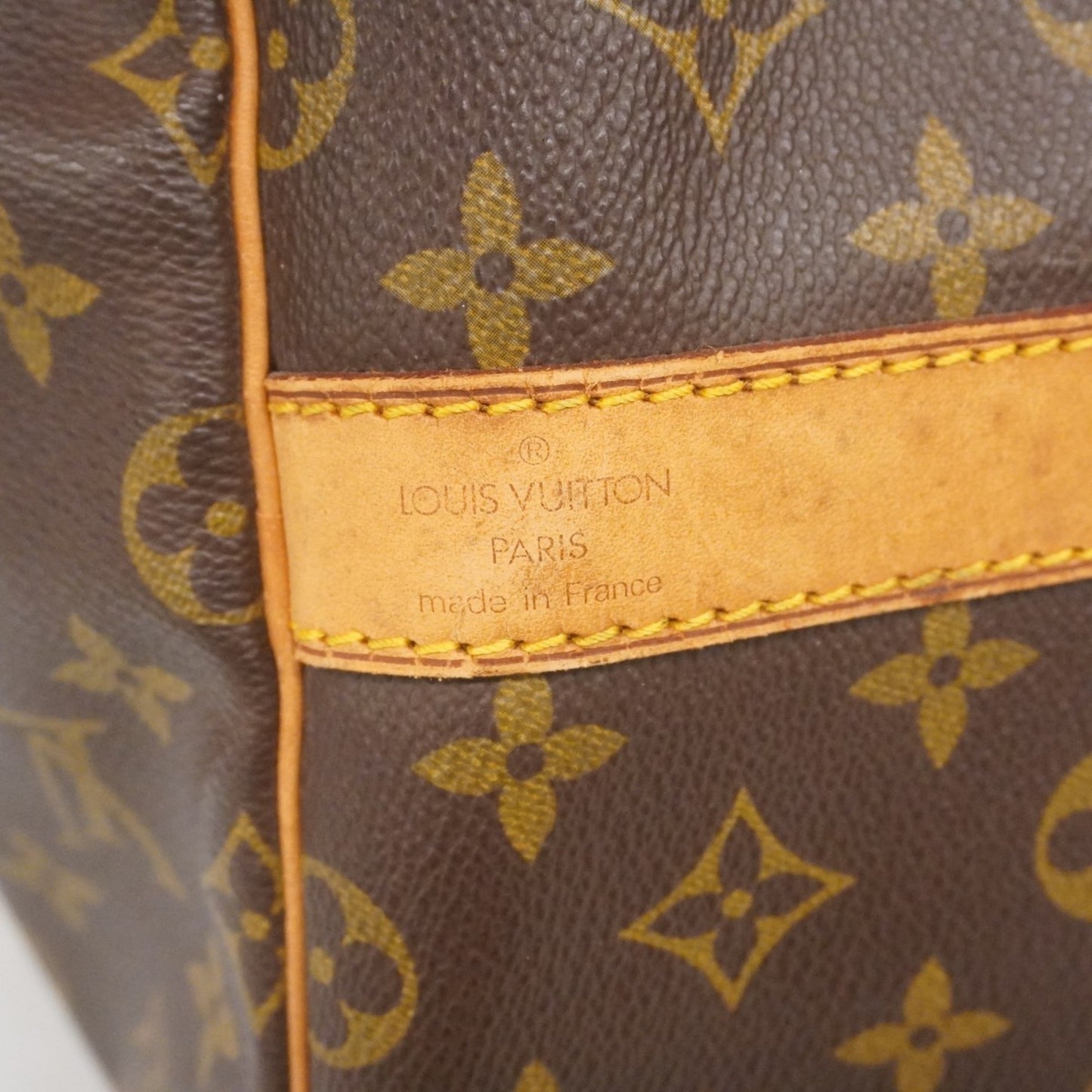 Louis Vuitton Monogram Keepall Bandouliere 55 Boston Bag M41414 Brown