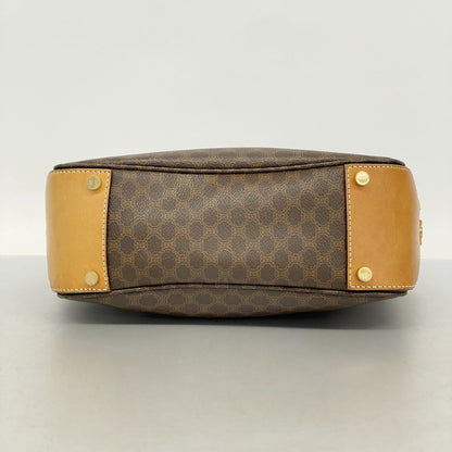 Celine Shoulder Bag Macadam Brown