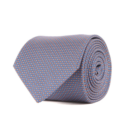 Hermes Mega Chariot H-Patterned Silk Tie (339098T) Featuring A Three-Dimensional Horse Mane Design