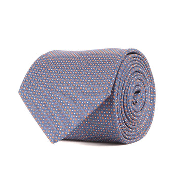 Hermes Mega Chariot H-Patterned Silk Tie (339098T) Featuring A Three-Dimensional Horse Mane Design