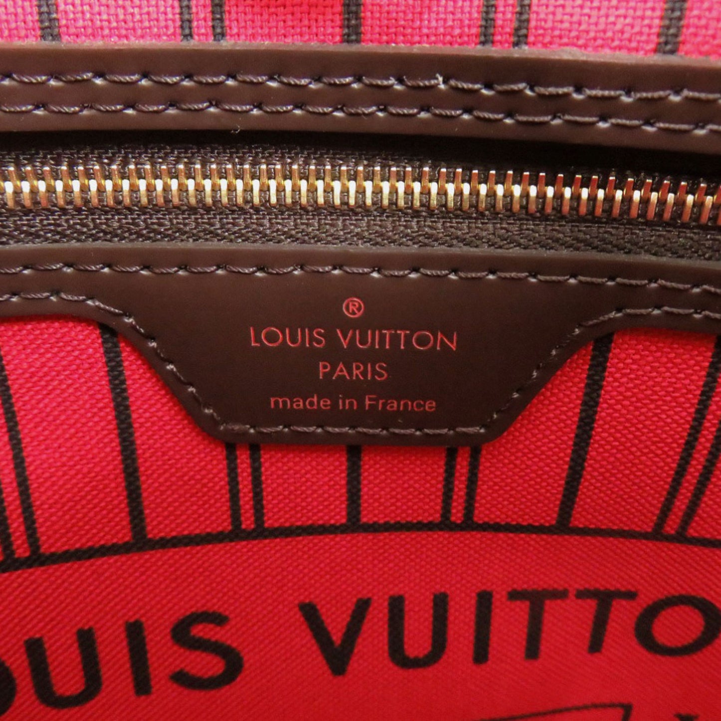 Like New Louis Vuitton Neverfull Pm Damier N40600 Tote Bag Lv 0399 Louis Vuitton