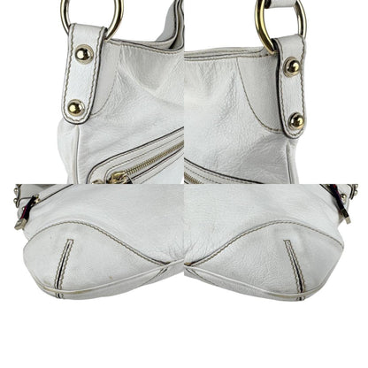 Gucci Shoulder Bag Leather White