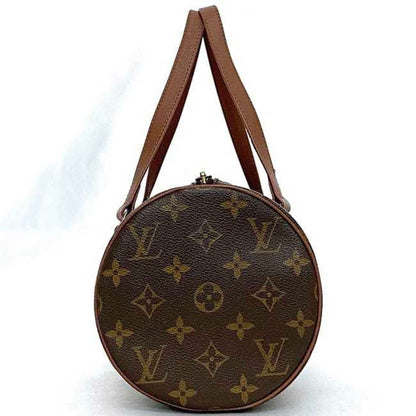 Louis Vuitton Handbag Papillon 30 Brown Monogram M51365 Boston Bag Canvas Leather No1929 Louis