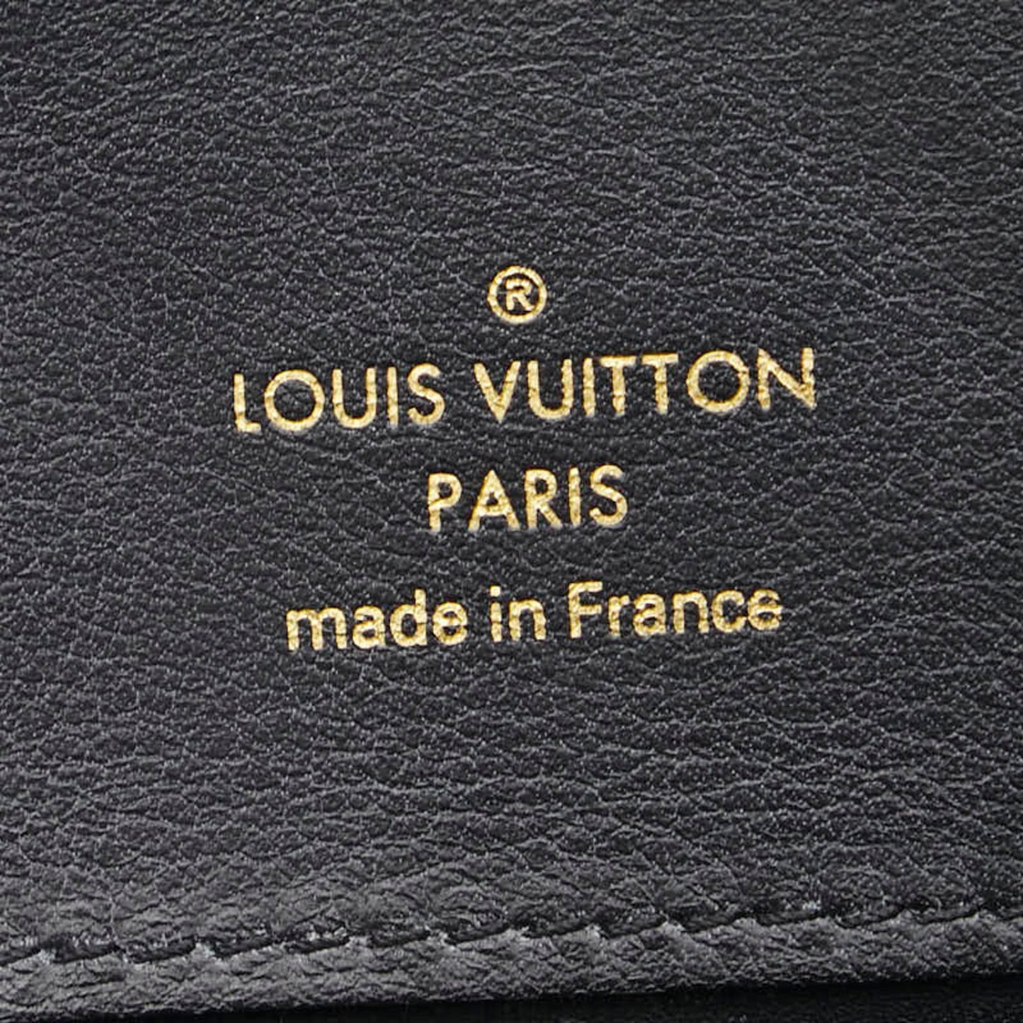 Louis Vuitton New Wave Gypt Compact Wallet Bifold M63789 Black Leather