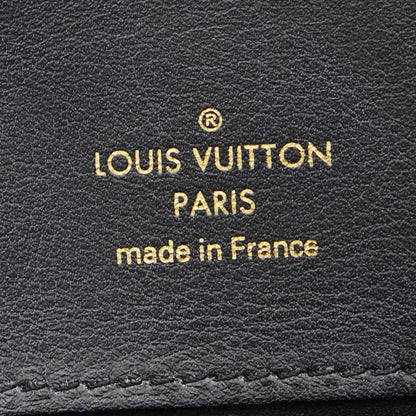 Louis Vuitton New Wave Gypt Compact Wallet Bifold M63789 Black Leather