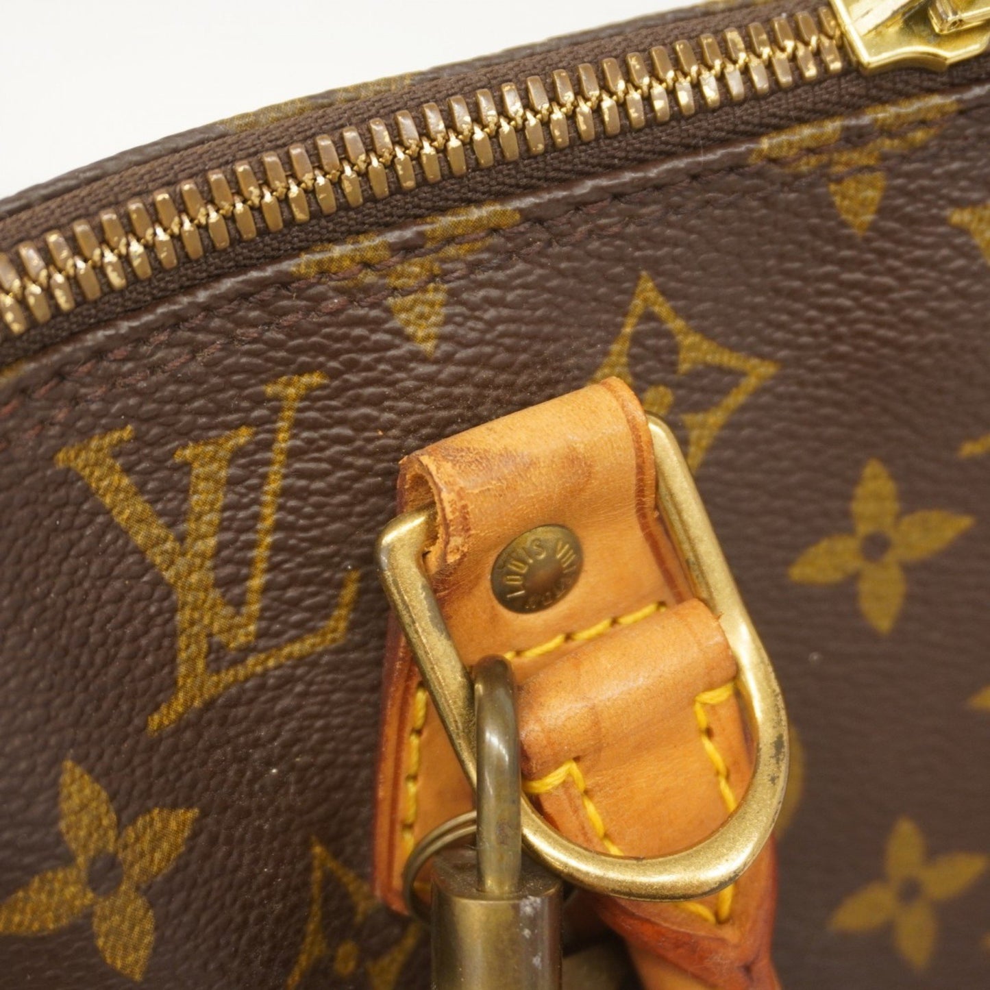 Louis Vuitton Monogram Alma Handbag M51130 Brown