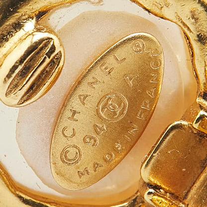Vintage Chanel Coco Mark Swing Earrings