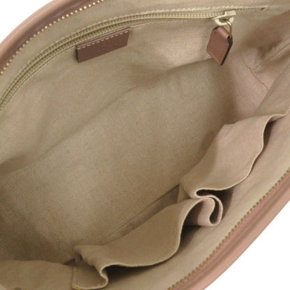 Gucci 2Way Handbag Gg Supreme 353440 Coated Canvas Leather Pink 0302Gucci